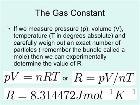 Gas: Gas Constant