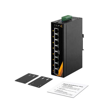 8 Port Industrial Gigabit PoE+ Ethernet Switch | 8ETH | Axis India