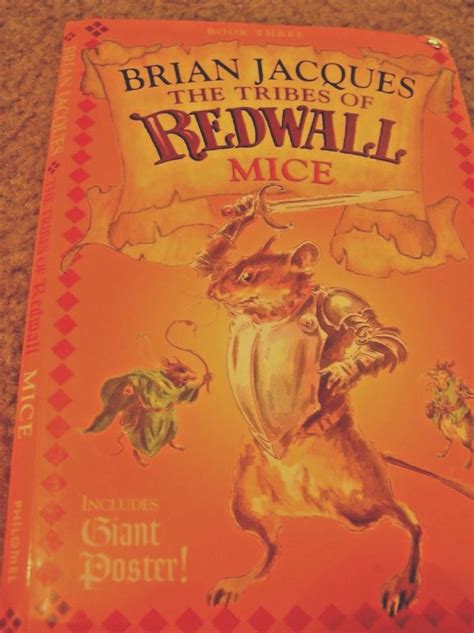 The Tribes of Redwall: The Mice Book Three Brian Jacques 2004 Giant Poster | Books, Giant poster ...