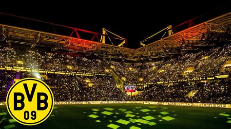 Dortmund Yellow Wall Wallpaper - Borussia Dortmund Fans Show Spectacular Tifo On Yellow Wall ...