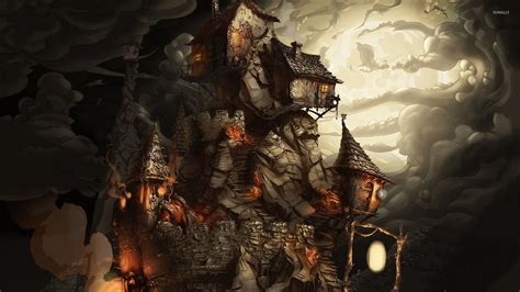 Abandoned castle wallpaper - Digital Art wallpapers - #24540