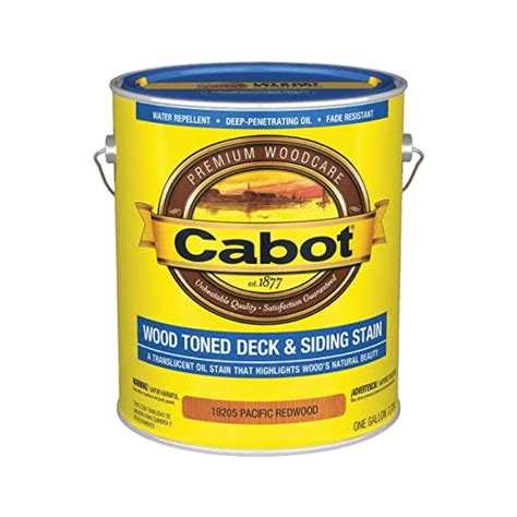 Cabot Semi-Transparent Redwood Oil Deck and Siding Stain | Gilford Hardware