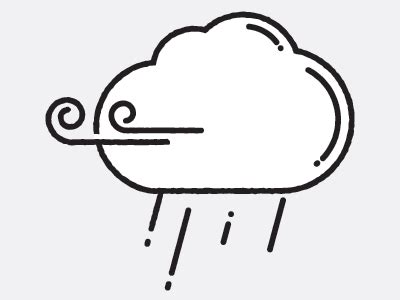 Weather Icons [GIF] by Cory Angen on Dribbble