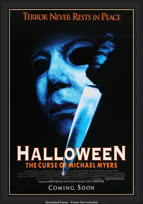 Halloween 6: The Curse of Michael Myers (1995) One-Sheet Movie Poster - Original Film Art ...