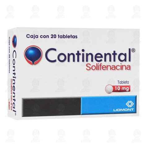 Continental 10 mg, 20 Tabletas.