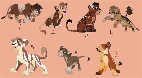 lion cub adopt by BeeStarART on DeviantArt