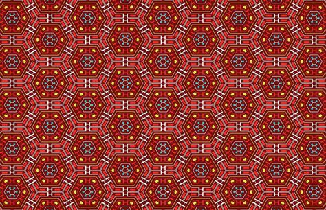 Seamless hexagon colorful fabric pattern 29087823 Vector Art at Vecteezy