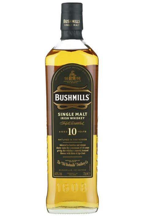 Bushmills 10 Year Single Malt Irish Whisky | Wine.com