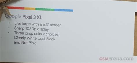 Pixel 3 and 3XL Screen Specifications Leaked Ahead of Launch - PhoneWorld