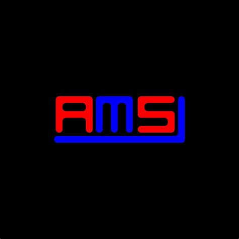 AMS letter logo creative design with vector graphic, AMS simple and modern logo. 17634146 Vector ...