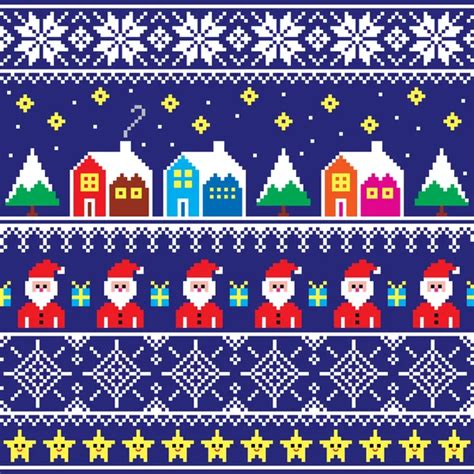 100,000 Christmas sweater pattern Vector Images | Depositphotos