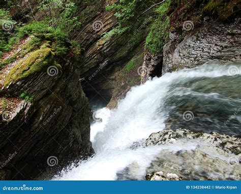 Thur Waterfalls in Unterwasser Stock Photo - Image of beauty, motion ...