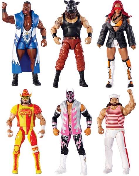 WWE Elite 44 - Complete Set of 6 Toy Wrestling Action Figures