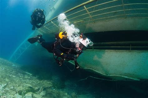 Inside the wreck of sunken cruise ship, Costa Concordia | Daily Mail Online