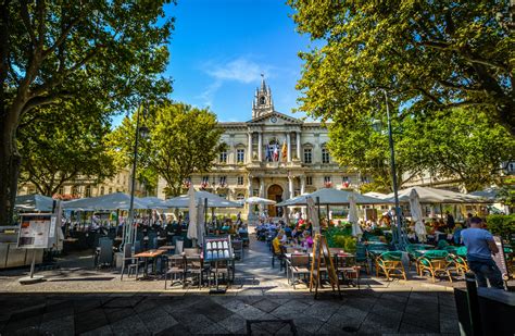 Outdoor Cafe In Provence Free Stock Photo - Public Domain Pictures