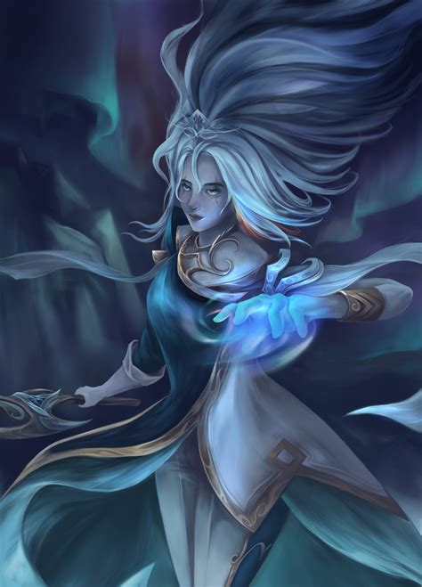 ArtStation - Winterblessed Diana Fanart