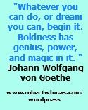 Inspirational Authors Quotes - Johann Wolfgang von Goethe - Nonfiction Author and Writer Blog