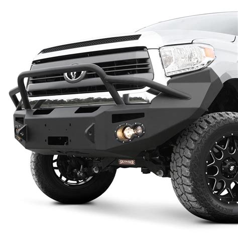 Fab Fours® - Toyota Tundra 2016 Premium Full Width Front Winch HD Bumper with Pre-Runner Guard