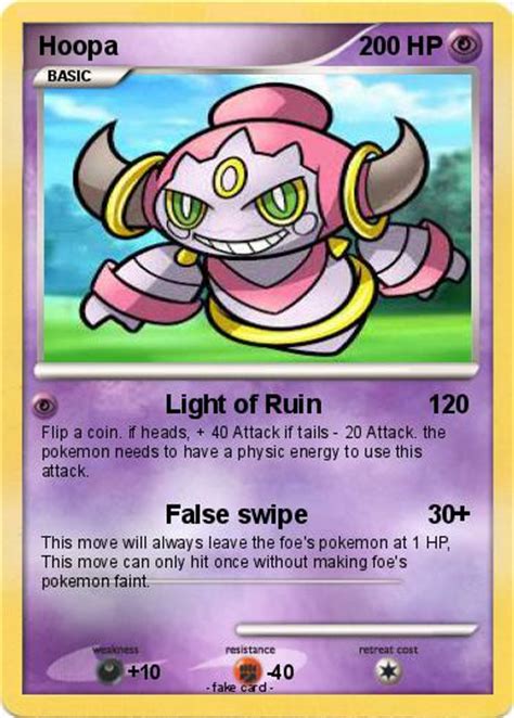 Pokémon Hoopa 45 45 - Light of Ruin - My Pokemon Card