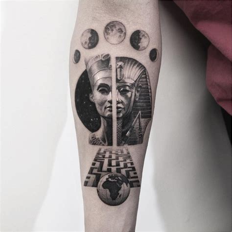 #Tattoo Sphinx tattoo by Oscar Akermo, Click to See More... | Egyptian ...