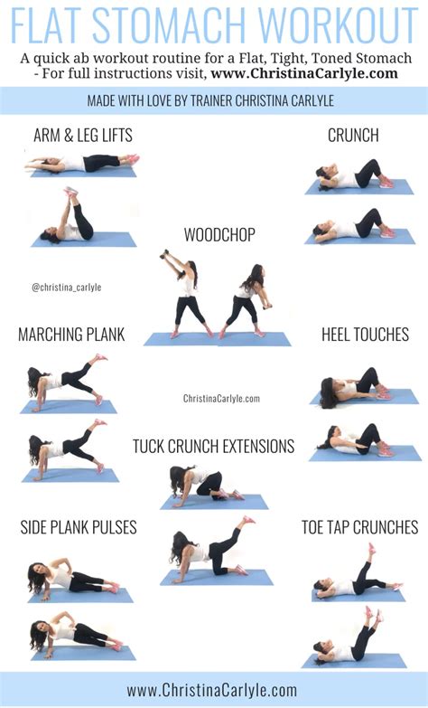 Flat Stomach Workout for Women that want Flat, Toned Abs