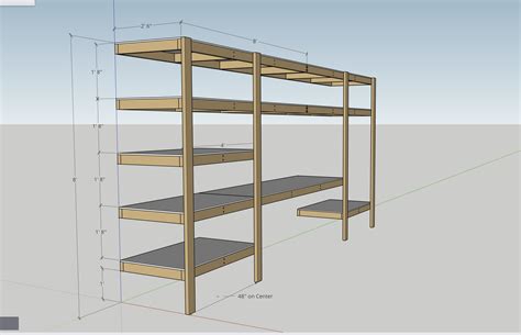 DIY Garage Shelves — Modern Builds