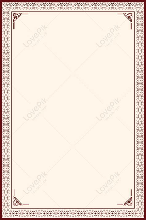 Literary Elegant Vintage Border Background Download Free | Poster ...