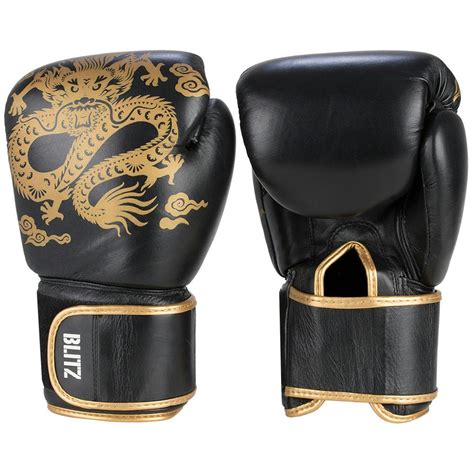 Warrior Muay Thai Leather Boxing Gloves