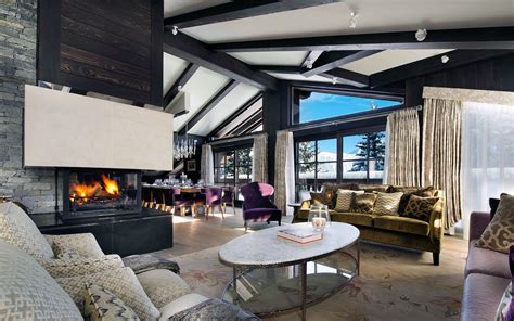 Chalet le Coquelicot, Luxury Ski Chalet Interior Design - Wilkinson Beven