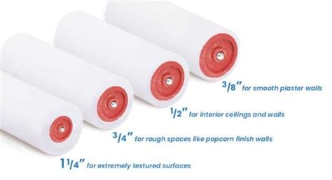 Choose The Right Paint Roller Sizes For Walls & Ceilings