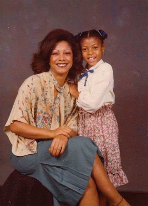 a young Taraji P. Henson and her mother, Bernice Gordon. Taraji is a relative of Matthew Henson ...