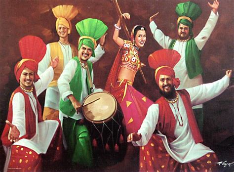 Bhangra Dancers from Punjab