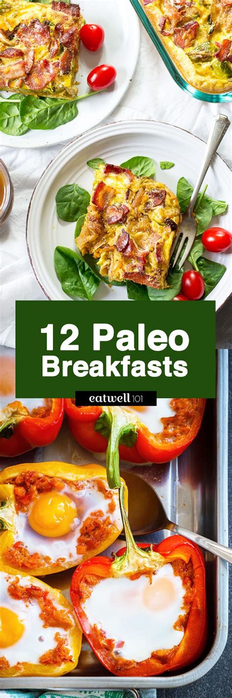 Paleo Breakfast Recipes: 12 Paleo Breakfast Recipe Ideas to Jump Start ...