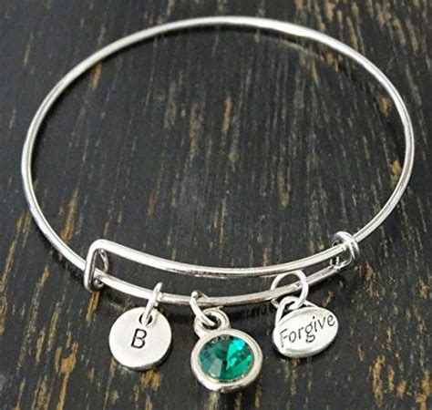 Amazon.com: Forgive Bracelet, Forgive Charm, Forgive Pendant, Forgive ...