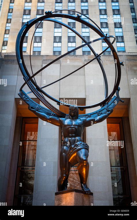 Atlas Statue Rockefeller Center