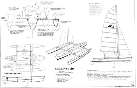 Cross 18 trimaran plans ~ Wooden boat builder