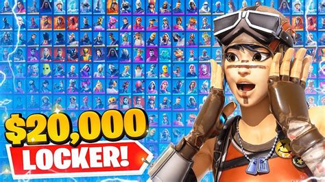 Storm Fortnite Locker Tour (EPIC GAMES EMPLOYEE) - YouTube