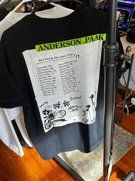 Vintage ANDERSON PAAK TOUR MERCH (XL) | Grailed