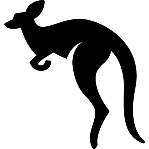 Australian Kangaroo Vector SVG Icon (2) - SVG Repo Free SVG Icons