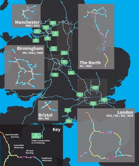 Smart motorways: What are smart motorways, where are they in the UK and why are drivers being ...