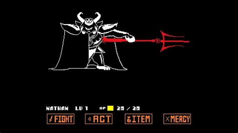 Asgore Boss Fight - Undertale Game Clip