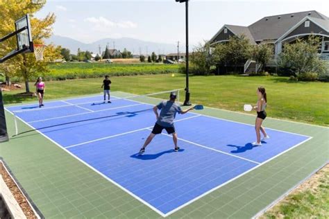 Backyard Pickleball Court - SportProsUSA