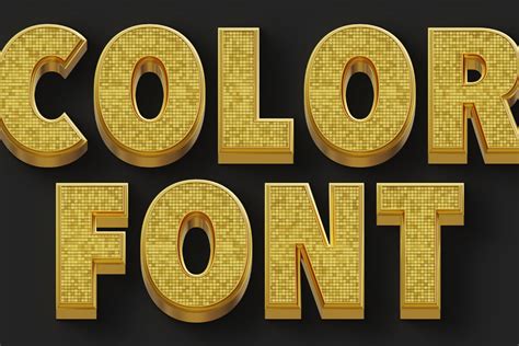 Fancy Bold - Color SVG Font | Fonts ~ Creative Market