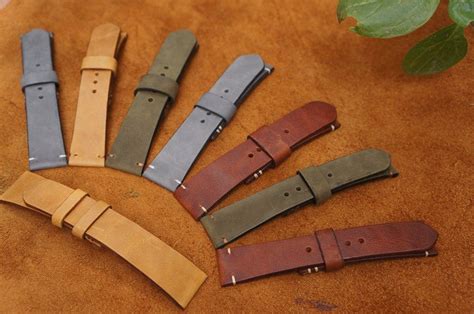 7Strap.com - Handmade leather watch strap - Custom watch strap