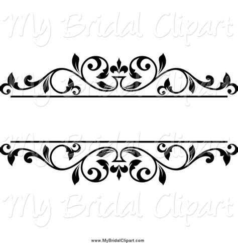 Flower Frame Clipart Black And White | Free download on ClipArtMag