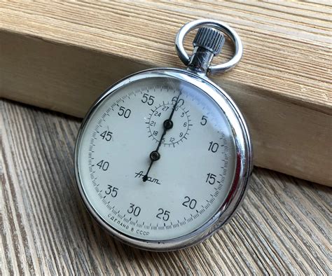 Vintage Stopwatch Agat Soviet Stopwatch Working Chronometer | Etsy