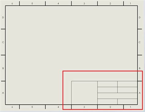 Technical Drawing Template