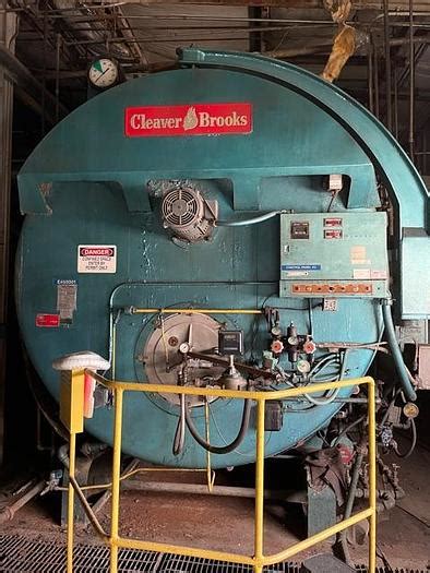 Used Cleaver Brooks 1975 500 HP 300 PSI steam Boiler for Sale in No...