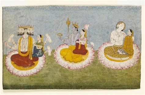 Brahma, Vishnu and Shiva | Unknown | V&A Explore The Collections