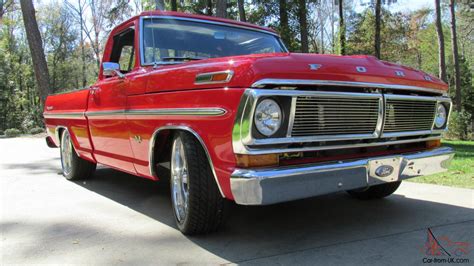 1970 Ford F100 Ranger XLT short bed pickup show truck restomod magazine featured